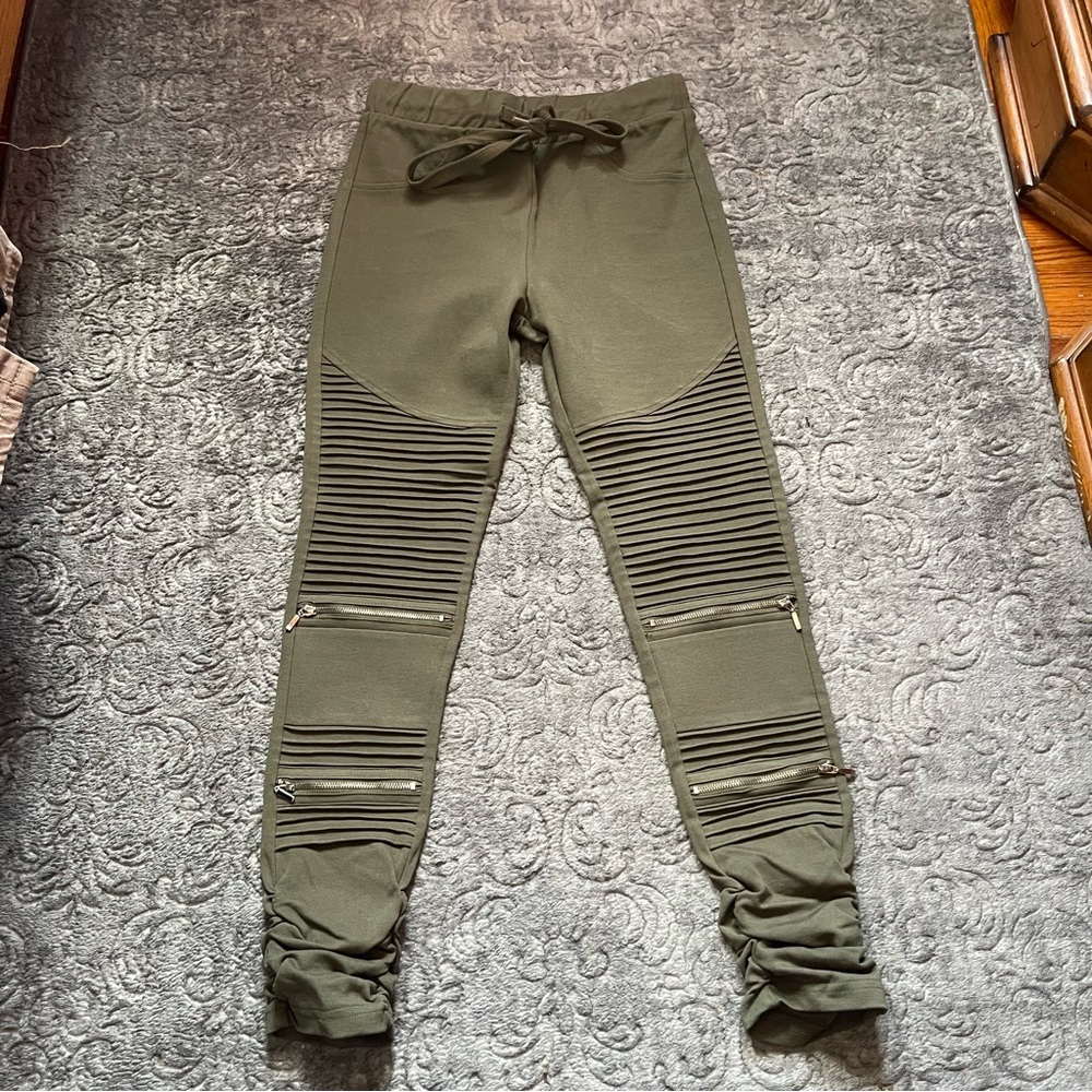 Shinestar Olive Joggers